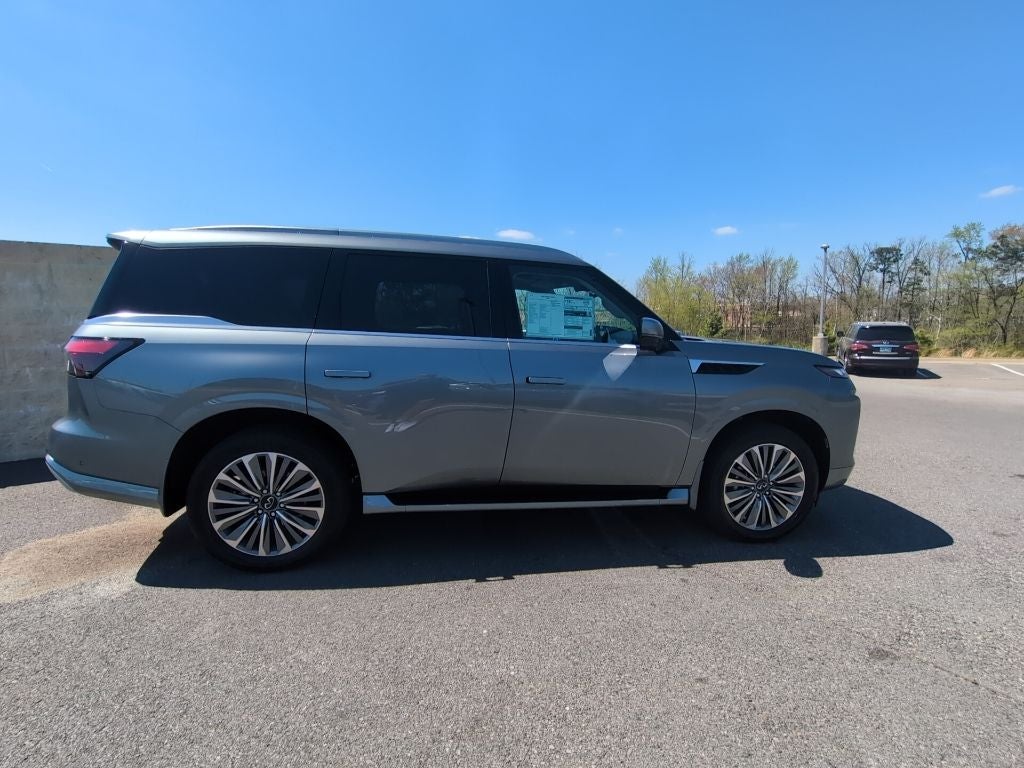 2026 INFINITI QX80 — rear three-quarter view
